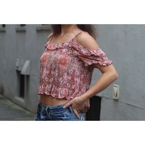 Off the shoulder top size small